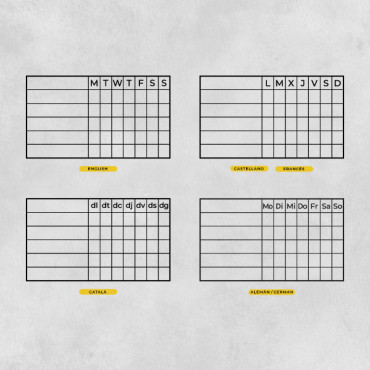 To do list stamp for bullet journal, weekly layout organizer for planner pages