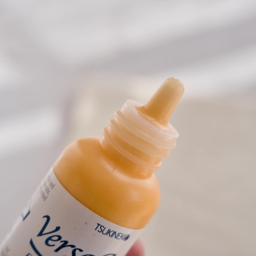 Maize yellow Versacraft ink refill bottle for scrapbooking journaling and textile stamping