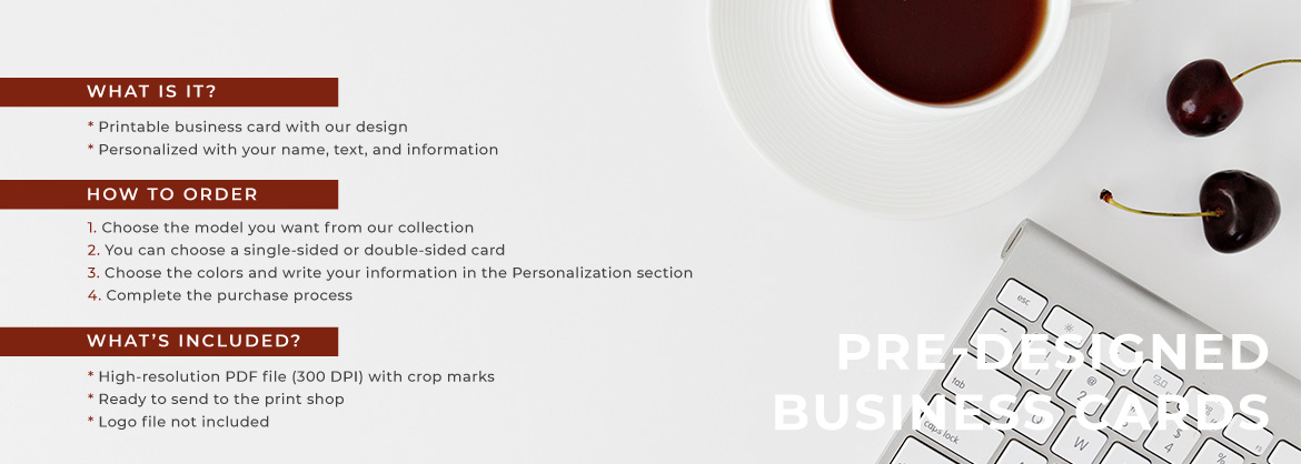 Premade Business cards with your name by biterswit